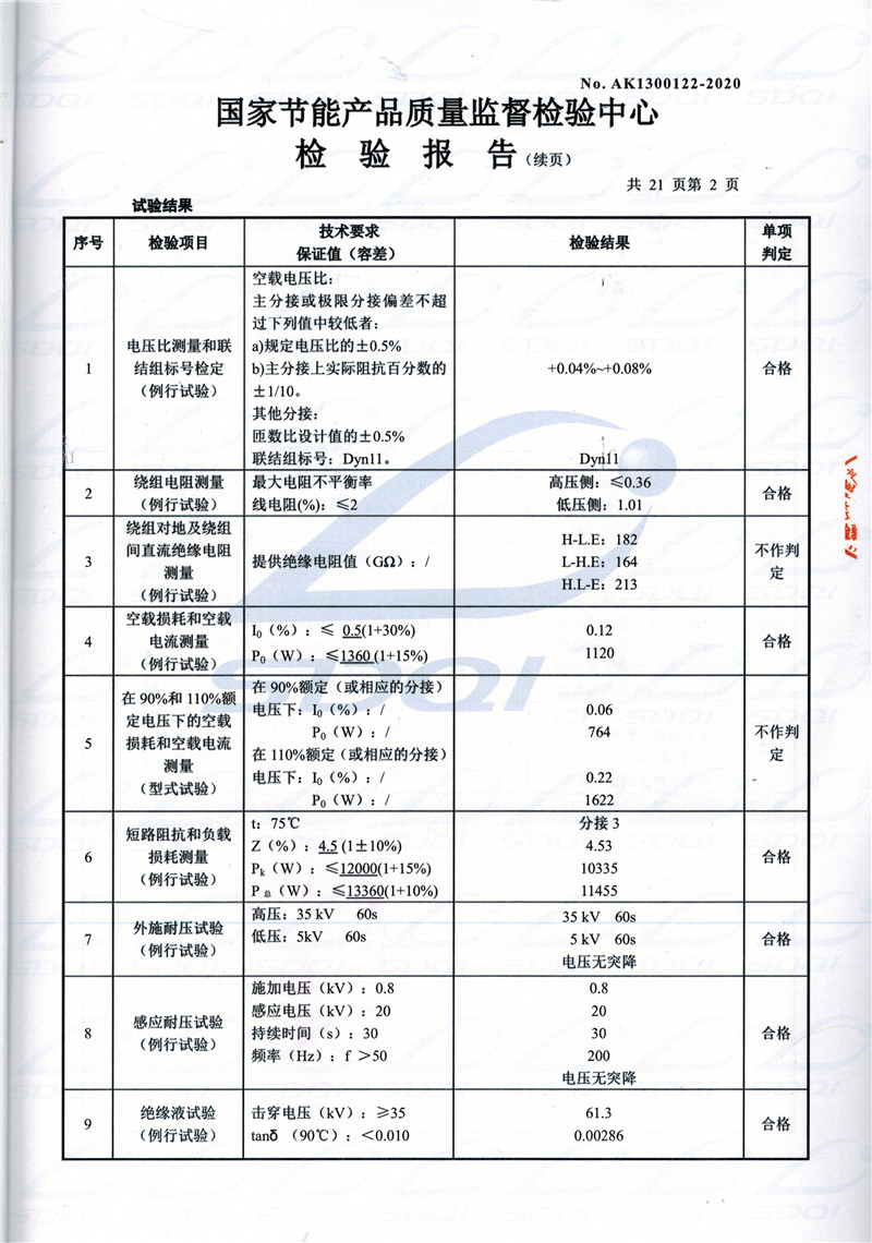 高低压试验报告-S11-1250昌宁昌宁昌宁油浸式变压器-2.jpg